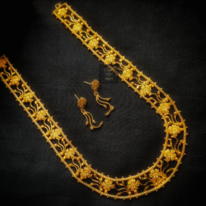 Thea's Long Haram Set with Gulab Design