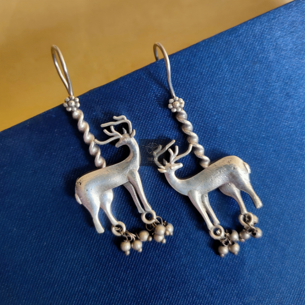 Thea's Deer Motif Hoops