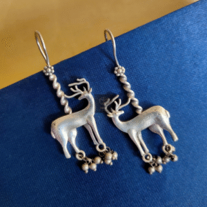 Thea's Deer Motif Hoops