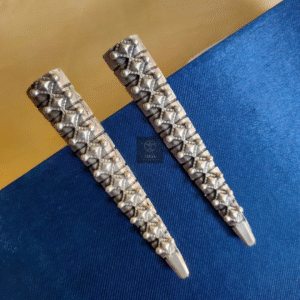 Thea's Nailed Shaped Hoop Earrings