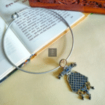 Thea's Dual Tone Statement Pendant Hashuli - view 1