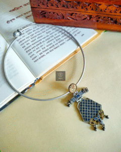 Thea's Dual Tone Statement Pendant Hashuli