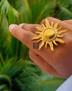 Thea's Sunrays Adjustable Ring