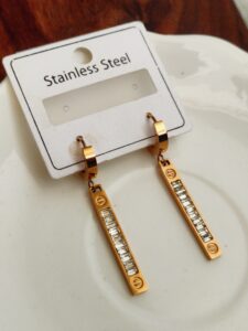 Thea's Sleek Anti Tarnish Earrings