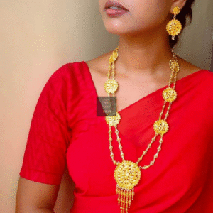 Thea's Traditional Sabeki Long Necklace Set