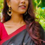 GOLDPLATED CHANDBALI WITH PEARLS