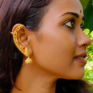 Thea's Meenakari Brass Based Kaanphool (Earcuffs)