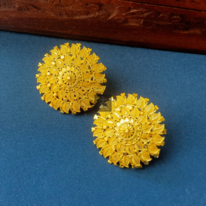 Thea's Gold-Plated Kanpasha Earrings