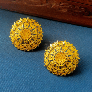 Thea's Gold-Plated Kanpasha Earrings