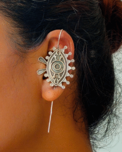 Thea's Abstract Pin Bugadi Earrings