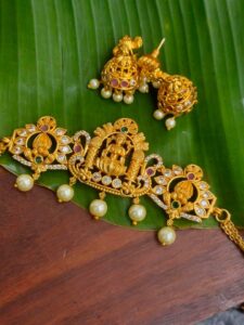 Thea's South Indian Temple Choker Set