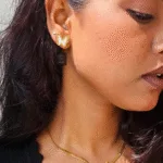 Thea's Daily-Wear Pendant Necklace with Earrings - view 3