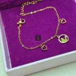 Thea's Enchanted Leaf Charm Bracelet - view 1