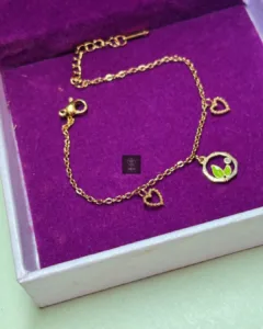 Thea's Enchanted Leaf Charm Bracelet