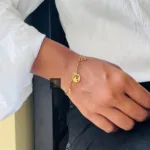 Thea's Enchanted Leaf Charm Bracelet - view 2