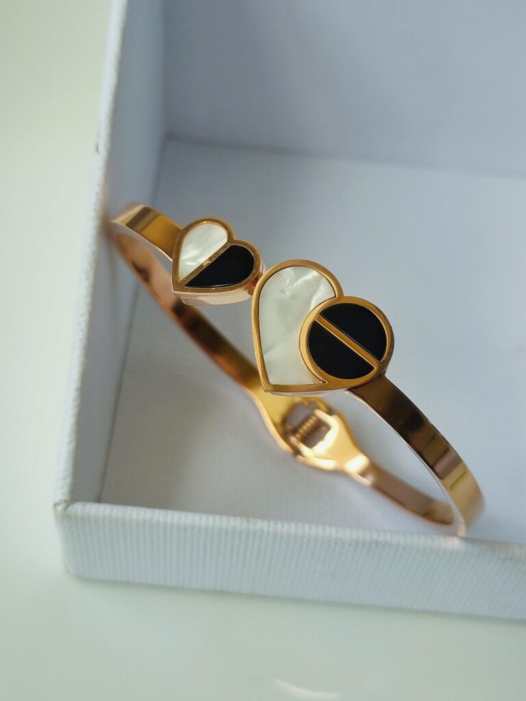 Thea's Anti Tarnish Rose Gold Openable Bangle