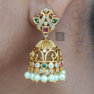 Thea's Temple Jhumka Earrings