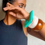 Thea's Resin Bangle Stack - view 1