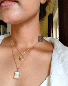 Thea's Combo Set of Two Anti Tarnish Necklace