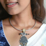 Thea's Dual Tone Statement Pendant Hashuli - view 3