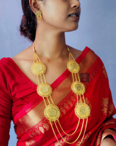 Thea's Gold-Plated Statement Ginni Necklace Set