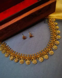 Thea's Traditional Coin Necklace Set
