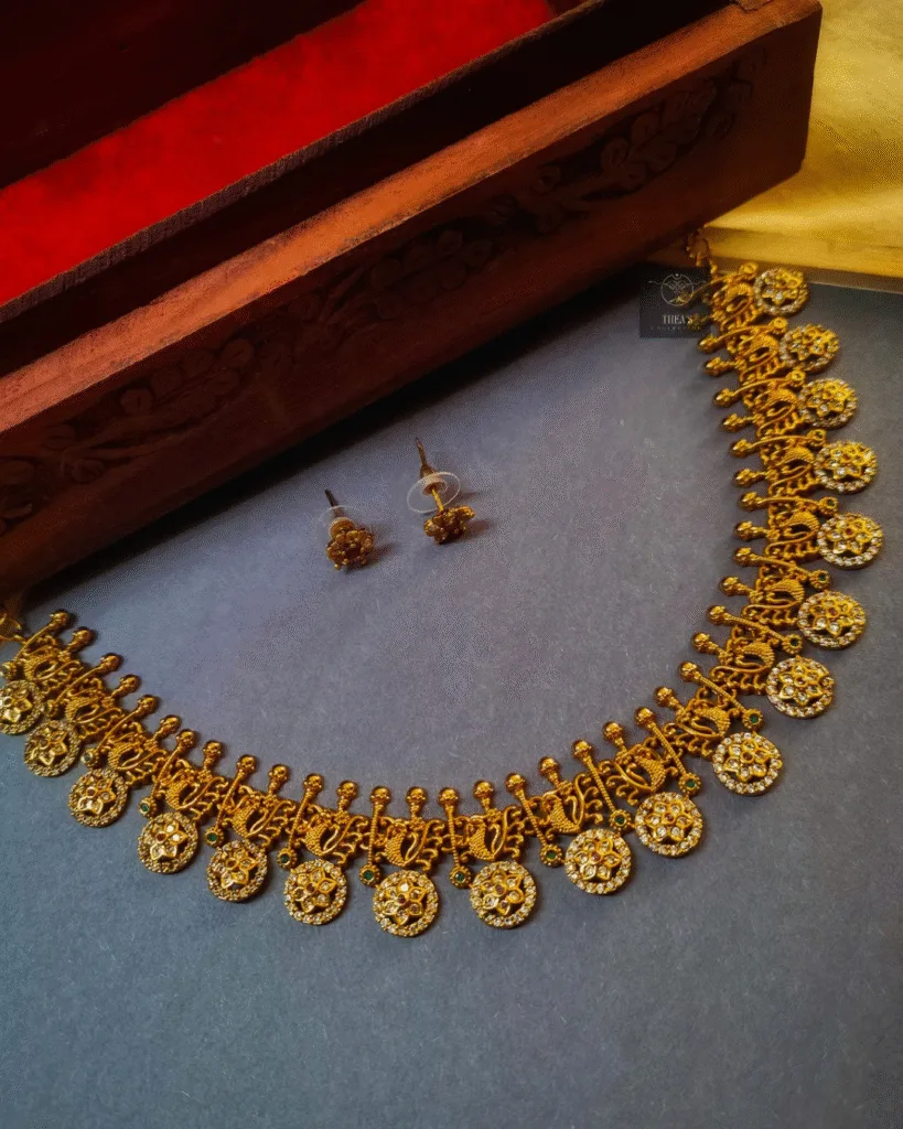 Thea's Traditional Coin Necklace Set