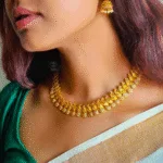 Thea's Bird Motif Temple Necklace Set - view 2