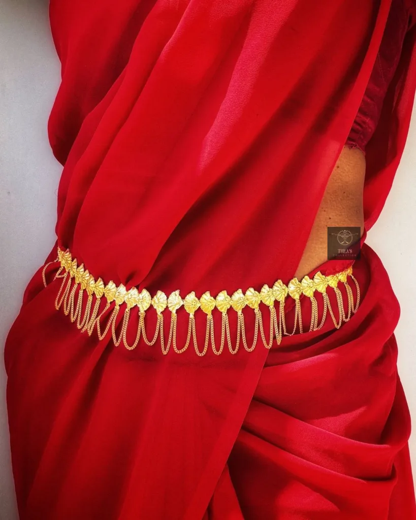 Thea's Petal Cascade Waist Chain