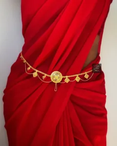 Thea's Royal Drape Waist Belt