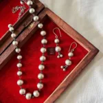 Thea's Classic Pearl Beads Necklace Set - view 1