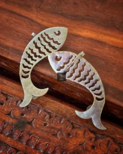 Thea's Artistic Twin Fish Earcuffs