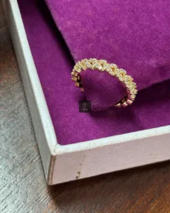 Thea's Ringgolden Blossom Eternity Adjustable Ring