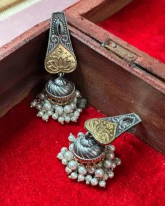 Thea's Rajsi Lotus Jhumka