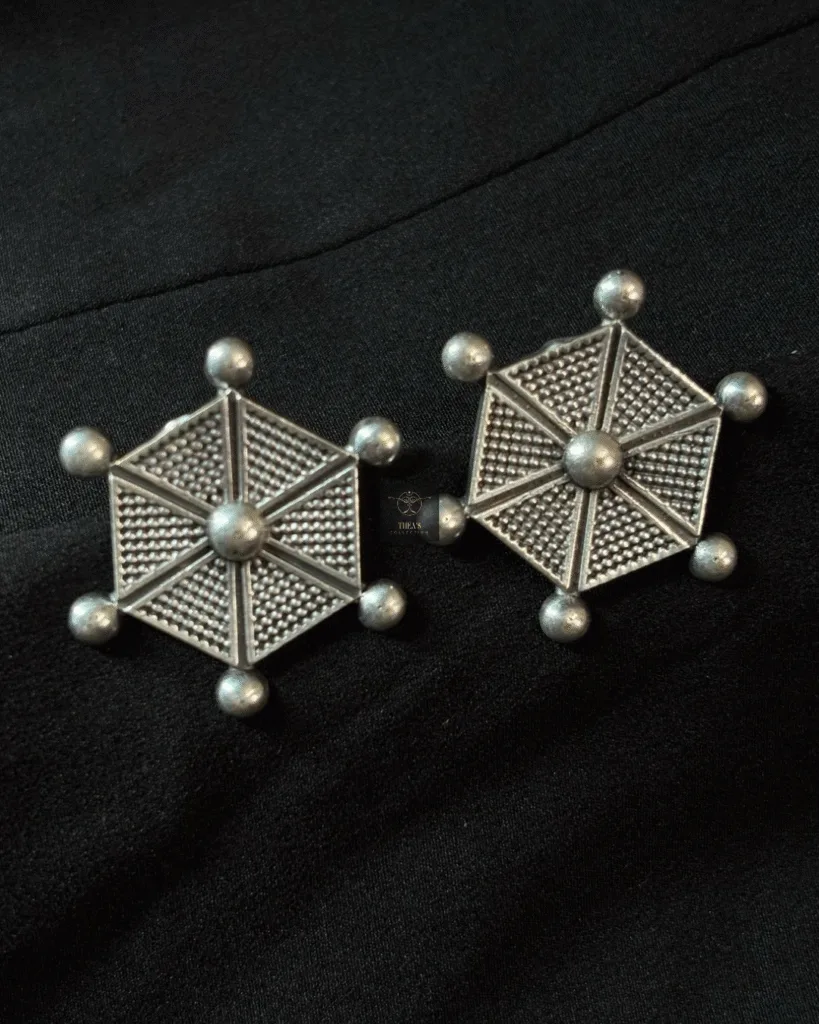Thea's Tribal Star Studs