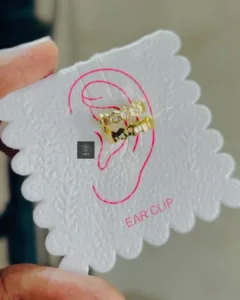 Thea's Honeycomb Luxe Earclip