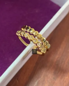 Thea's Hexa Spark Adjustable Ring