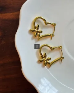 Thea's Blossom Heart Hoops