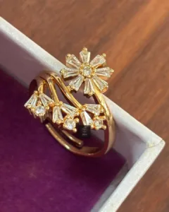 Thea's Daisy Spark Adjustable Ring