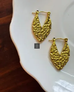 Thea's Molten Golden Hoops
