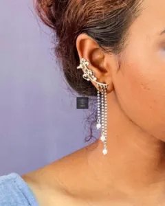 Thea's Leaf Climber Earcuffs