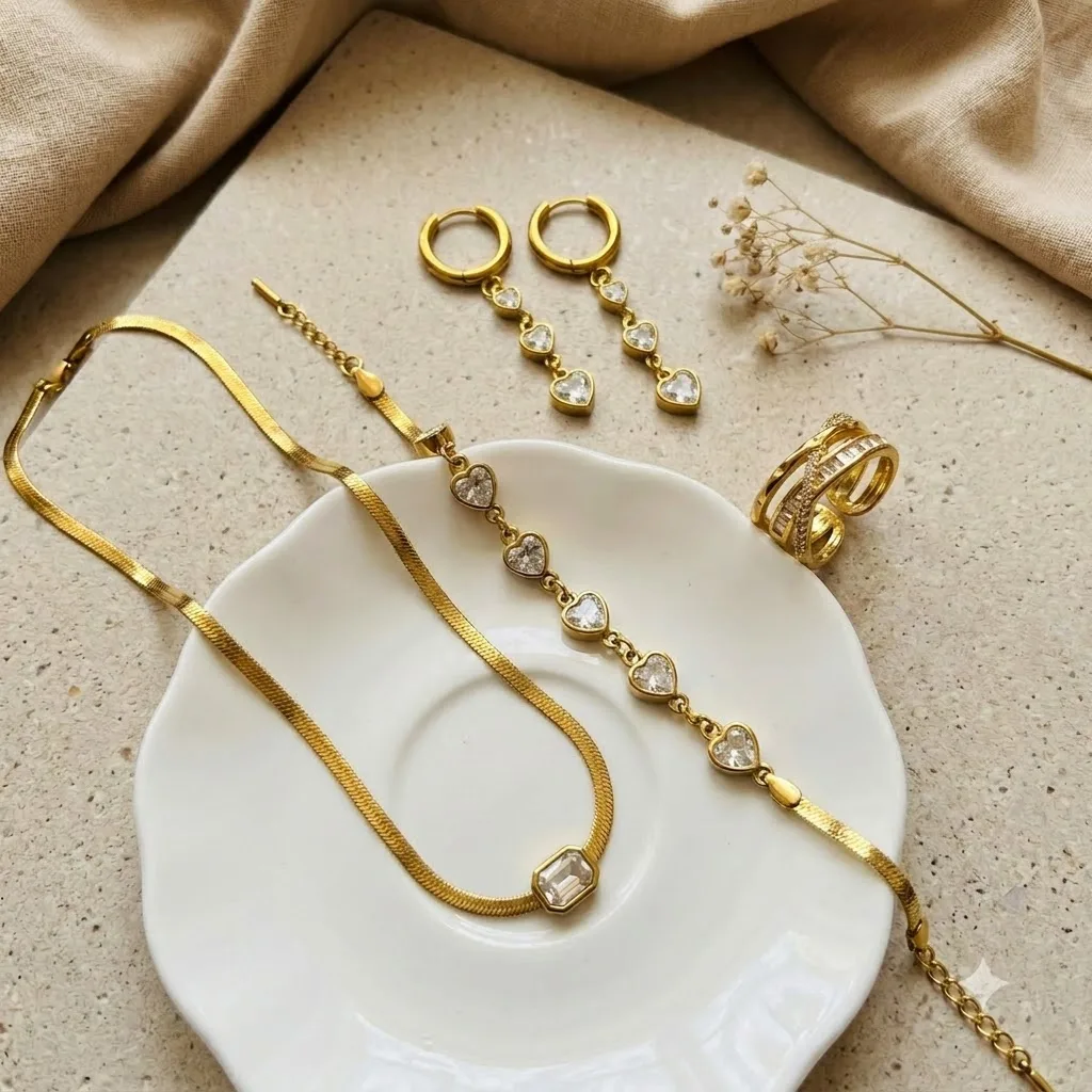 Love, Layered in Gold Combo